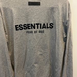 Essentials Fear of God long sleeve